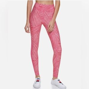 Tommy Hilfiger Sport Women's High Rise  Compression Performance Leggings *NWT*